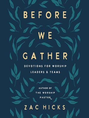 cover image of Before We Gather